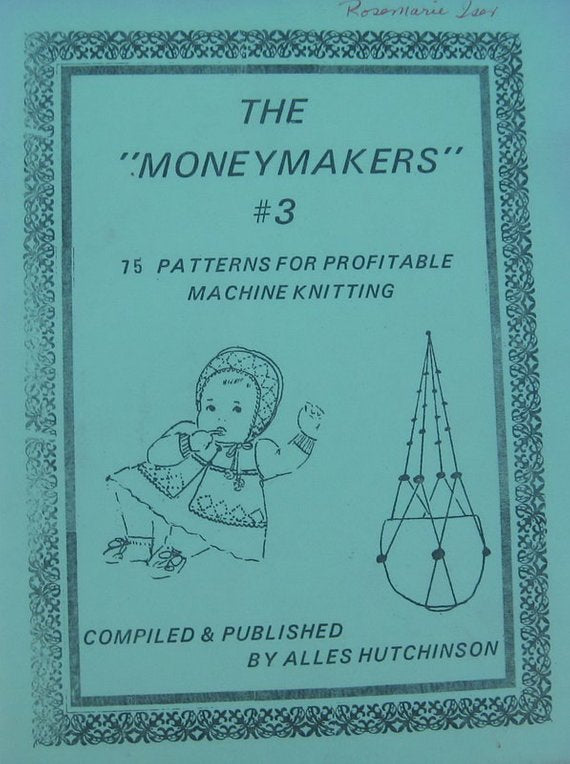 Machine Knitting Books and Pattern