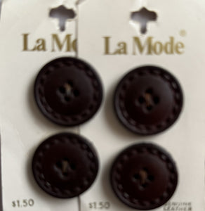 LAMODE VINTAGE BUTTONS  SIZE 1"