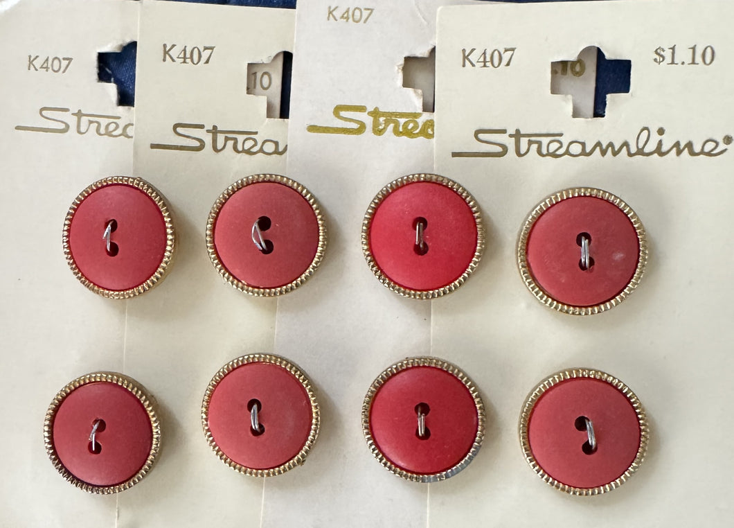 STREAMLINE BUTTONS BY GROUPS    FOURTH  SERIES