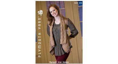Plymouth Pattern Booklet PLYMOUTH ARAN DESIGNS Book 649