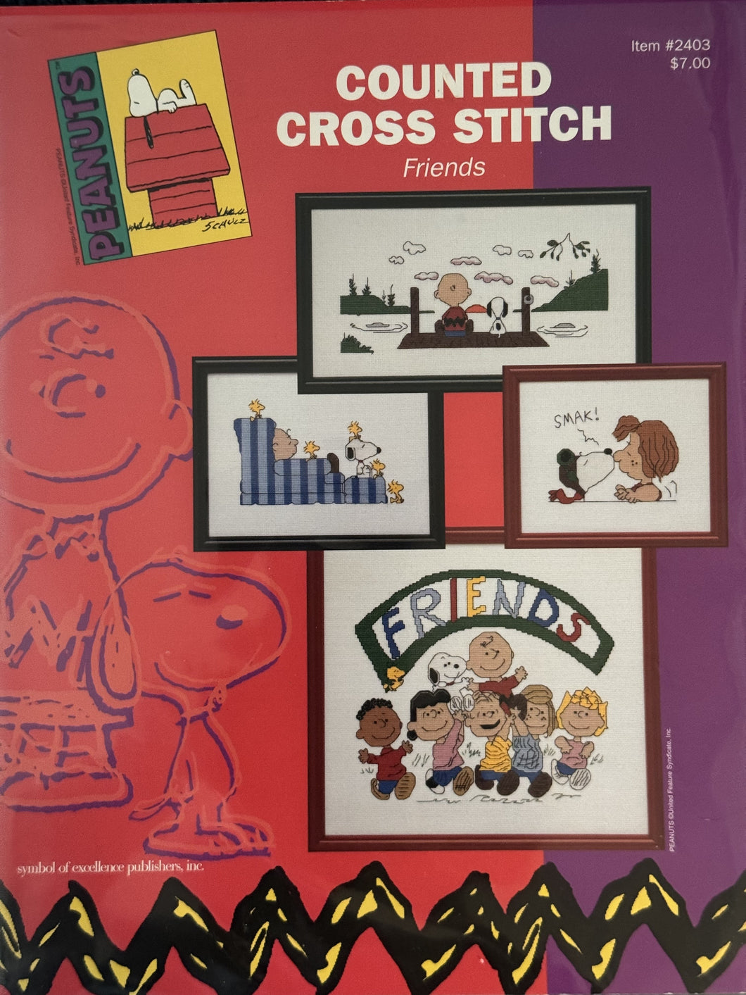 2403 Counted Cross Stitch FRIENDS