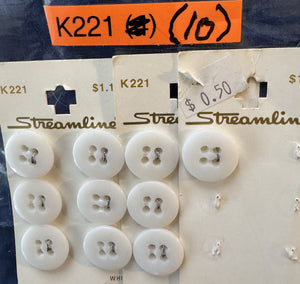 STREAMLINE BUTTONS BY GROUPS   TWO SERIES
