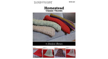 Load image into Gallery viewer, Plymouth Pattern Booklet HOMESTEAD CLASSIC THROWS Book 660