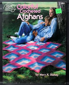 Colorful Crocheted Afghans ASN #1091