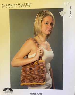 Plymouth Pattern  #1117 - Felted Purse