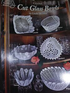 Crochet Cut Glass Bowls  ASN #1163