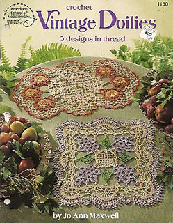 Crochet Vintage Doilies ASN #1180