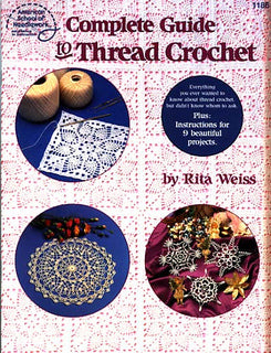 Complete Guide to Thread Crochet  ASN #1186