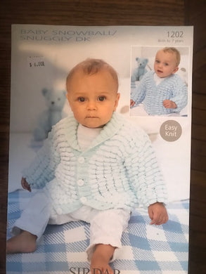 Sirdar Baby Snowball Snuggly DK #1202
