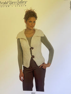Bristol Yarn Gallery -  Wrap Vest #1238