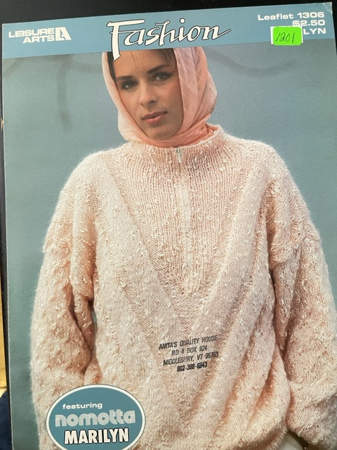 Fashion featuring Nomotta Marilyn  Leaflet 1306
