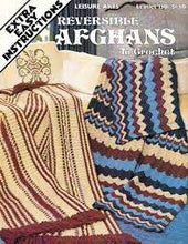 Load image into Gallery viewer, Reversible Afghans To Crochet Leaflet 130
