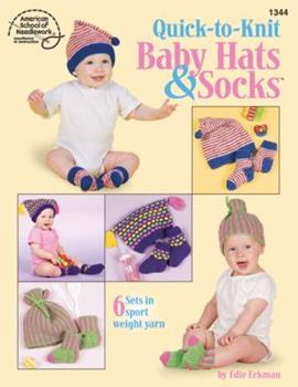 Quick To Knit Baby Hats & Socks  ASN #1344