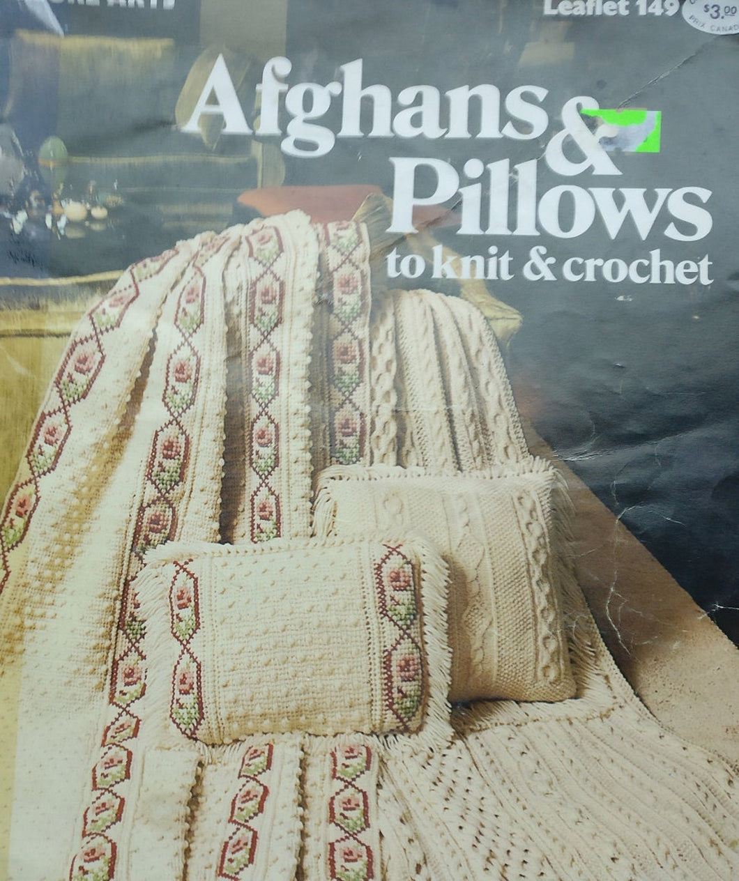 Afghans and Pillows  Leaflet 149