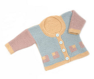 Plymouth Pattern  # 1564 – Mitered Square Cardigan