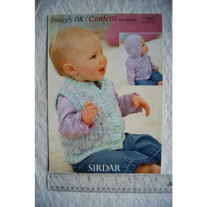 #1591 Sirdar Leaflet Snuggly DK/Confetti