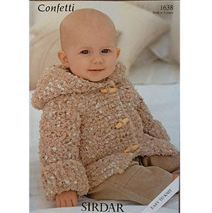 1638 Sirdar Leaflet - Confetti Yarn