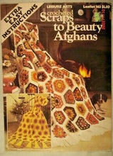 Load image into Gallery viewer, Crocheted Scraps to Beauty Afghans Leaflet 163
