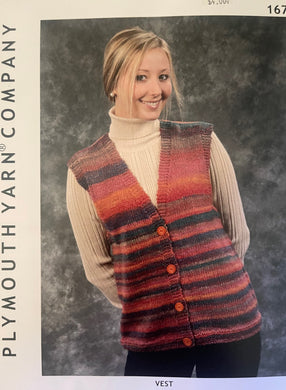Plymouth Pattern  #1677 – Vest