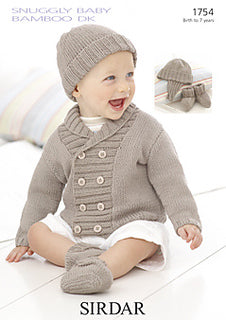 1754 Sirdar Leaflet Snuggly Bamboo Dk