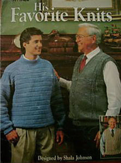 His Favorite Knits Leisure Arts Leaflet 2002