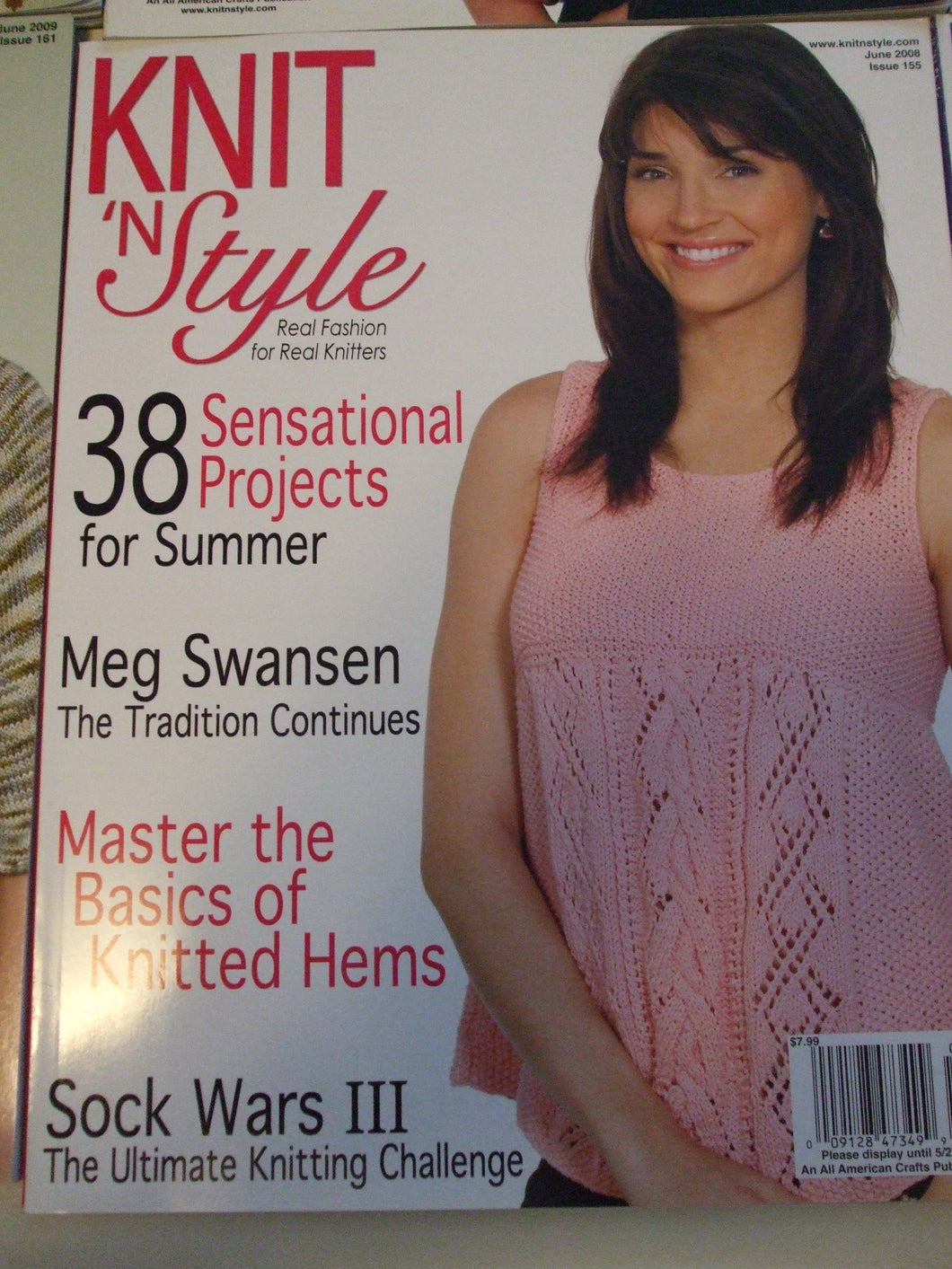 Knit & Style Magazine June 2008  #155