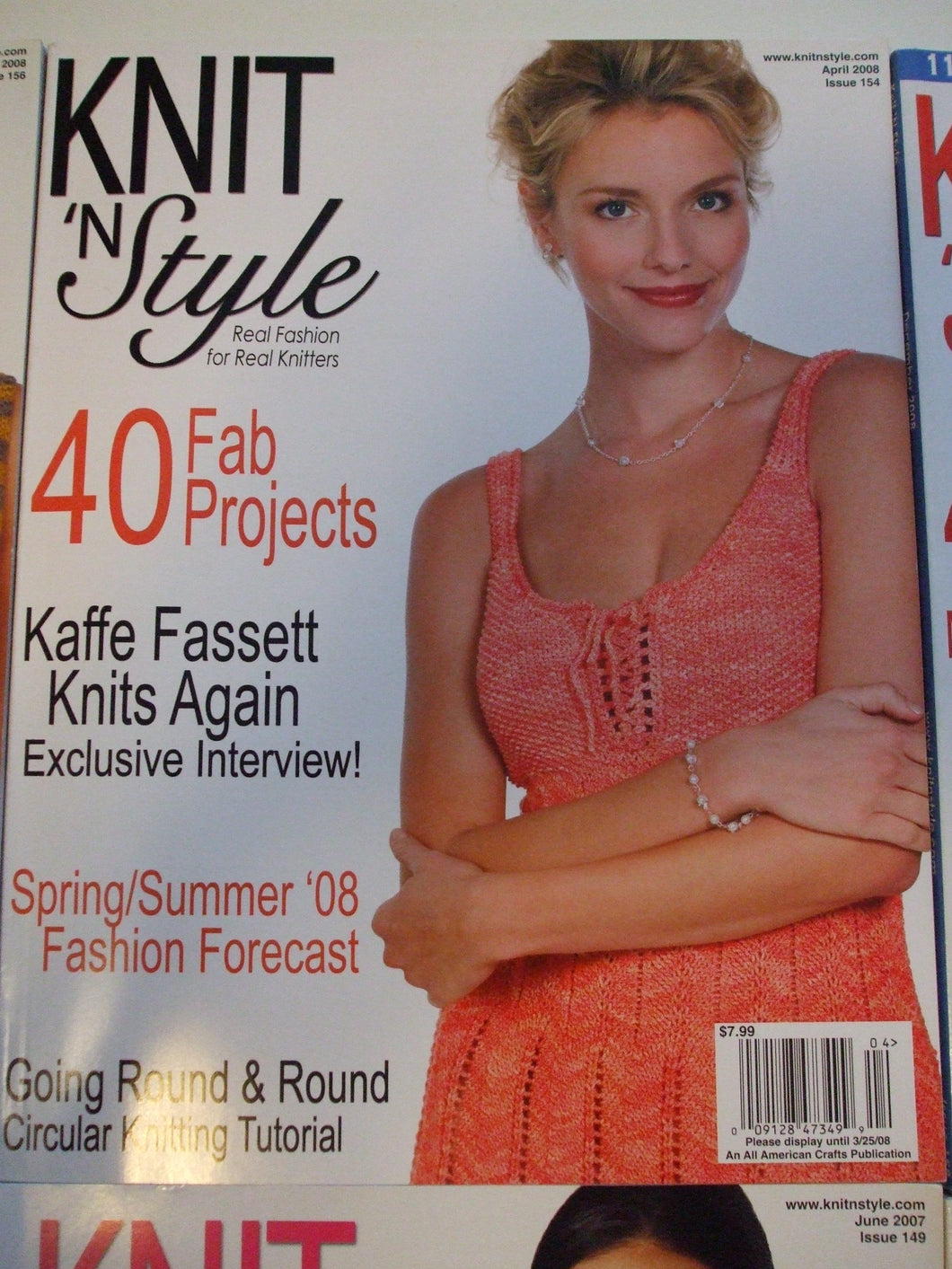 Knit & Style Magazine April 2008 #154