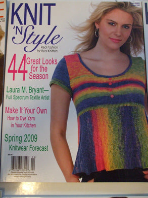 Knit & Style Magazine April 2009 #160
