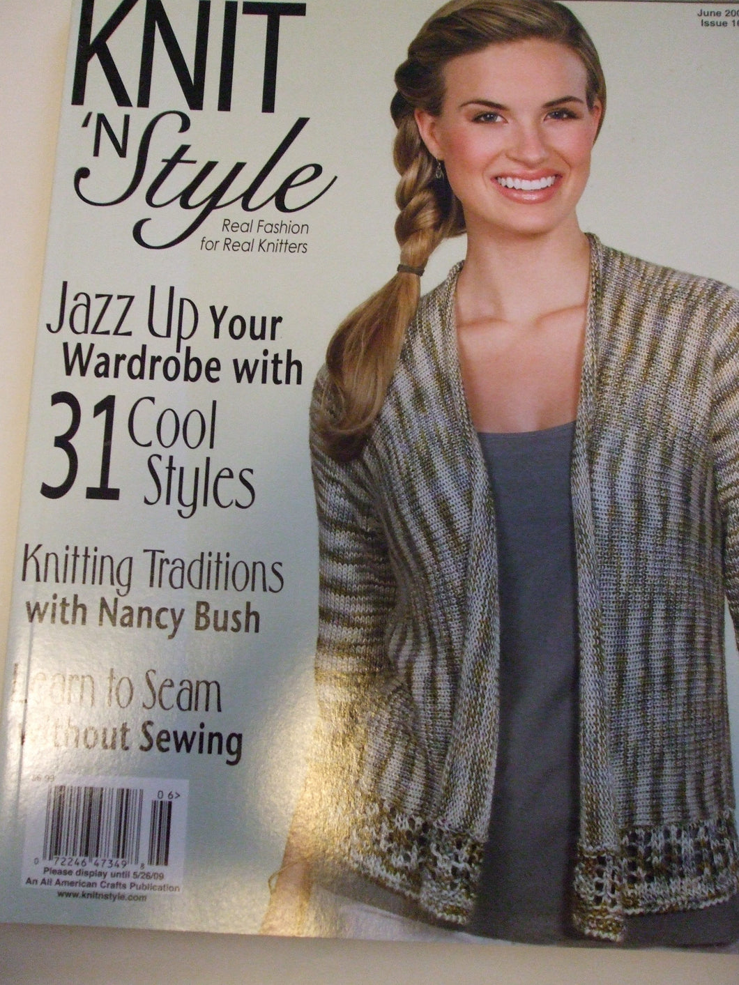 Knit & Style Magazine June 2009 #161
