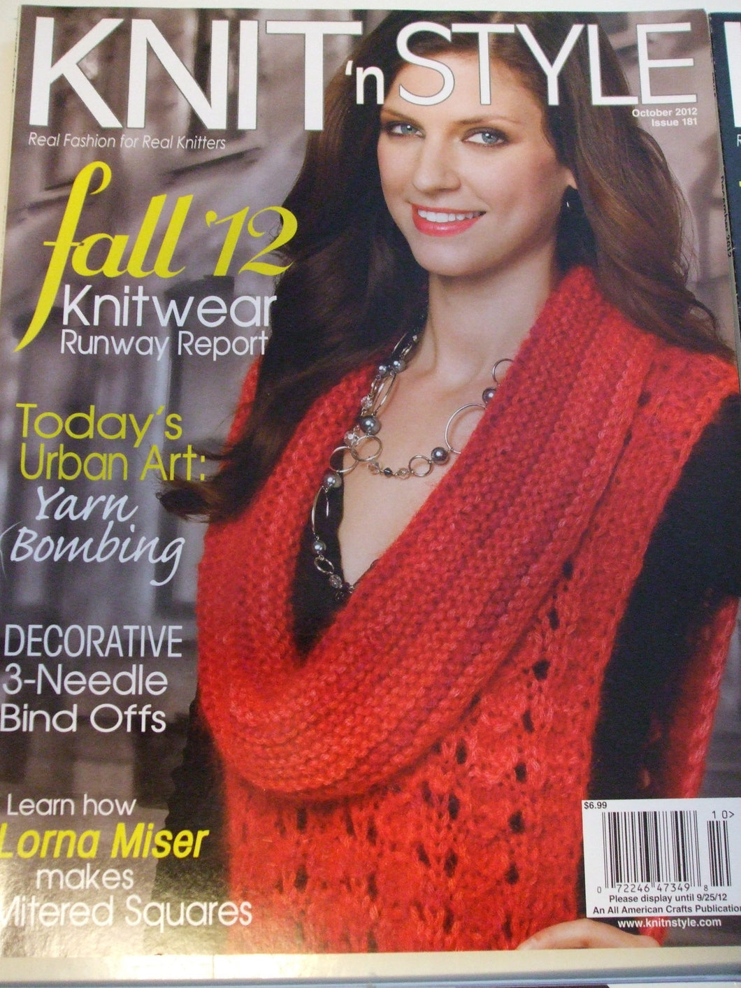Knit & Style Magazine October 2012  #181