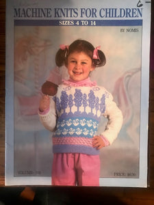 Machine Knit For Children Vol 202 by Nomis