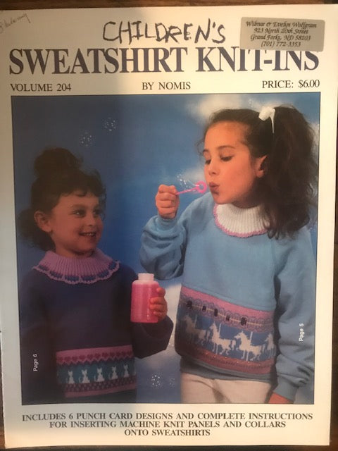 Sweatshirts Knit-In For Children Vol 204 by Nomis