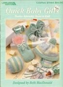 Quick Baby Gifts To Knit  Leisure Arts Leaflet 2144