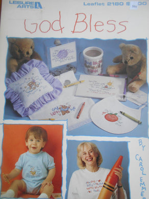 God Bless Leisure Arts Leaflet 2180