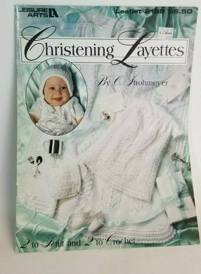 Christening Layettes Leisure Arts Leaflet 2199