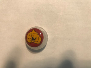 Dill Buttons  Novelty Buttons 18mm (11/16")  Dog
