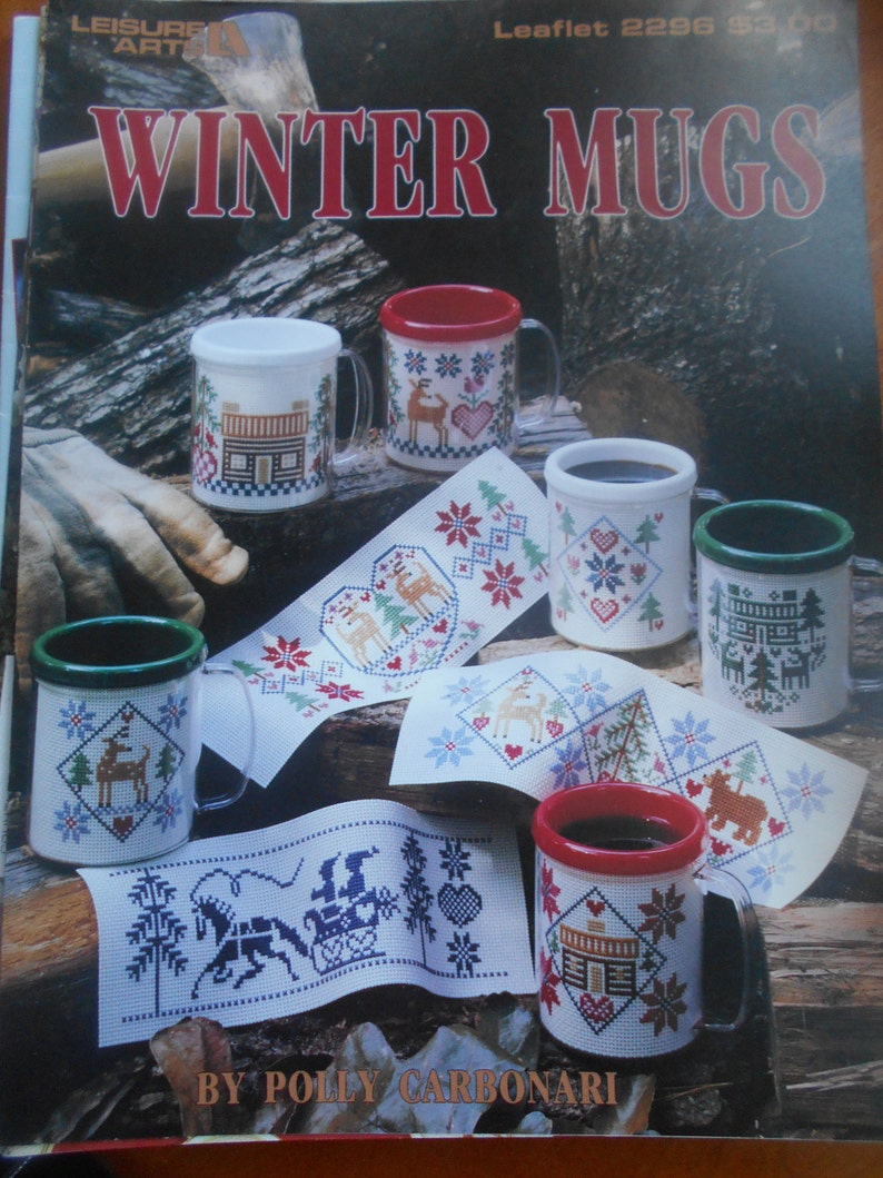 Winter Mugs Leisure Arts Leaflet 2296