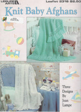 Load image into Gallery viewer, Knit Baby Afghans Leaflet 2316