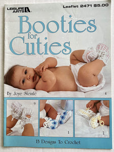 Booties for Cuties To Crochet Leaflet 2471