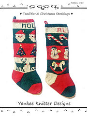 #24 Traditional Christmas Stockings by Melinda Goodfellow