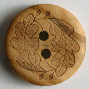 Dill Buttons Wood Buttons   23mm (7/8")