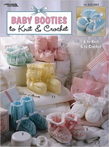 Baby Booties To Knit & Crochet  Leaflet 2731
