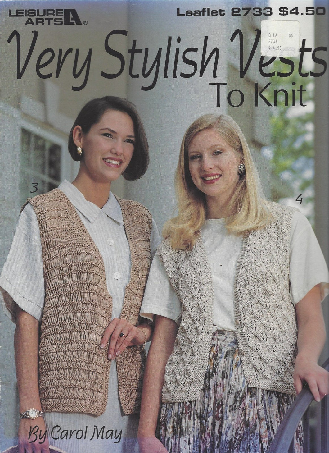 Very Stylish Vests to Knit Leaflet 2733