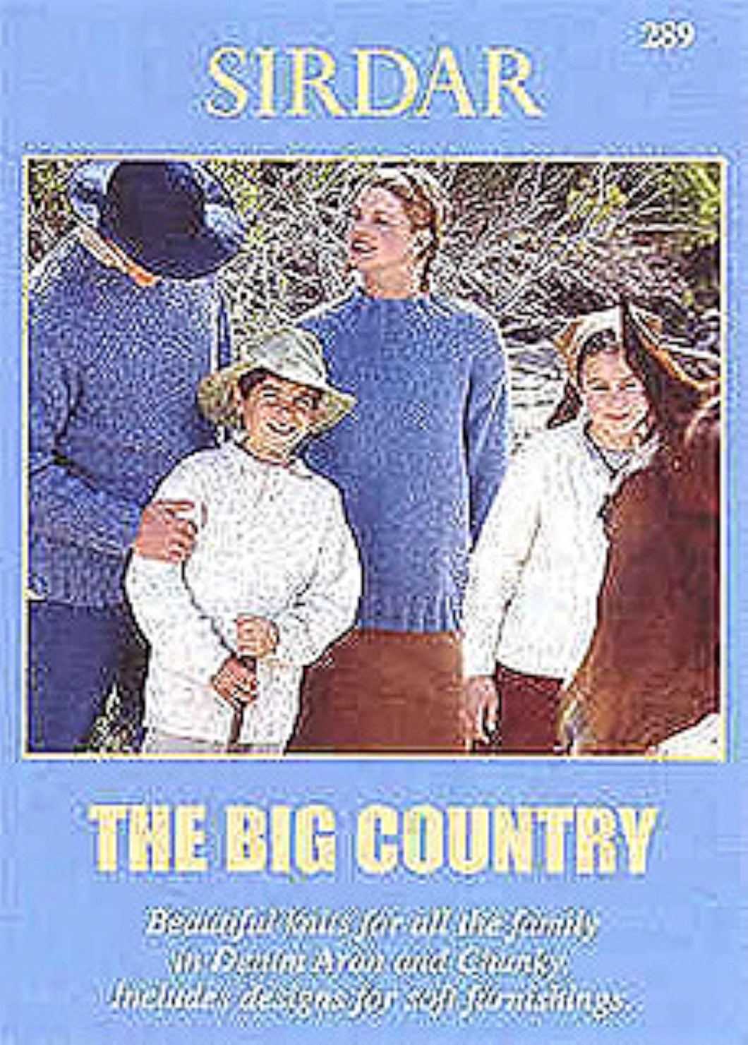 #289 Sirdar The Big Country Booklet