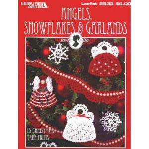 Angels, Snowflakes & Garlands  Leisure Arts Leaflet 2933