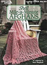 Shell Mile-A-Minute Afghans  Leisure Arts Leaflet 2952