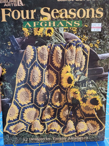 Four Seasons Afghans  Leisure Arts Leaflet 2975