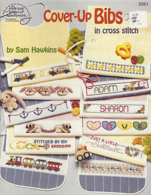 Cover-Up Bibs in Cross Stitch  ASN #3561