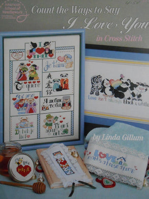 Count The Way To Say I Love You in Cross Stitch  ASN #3572