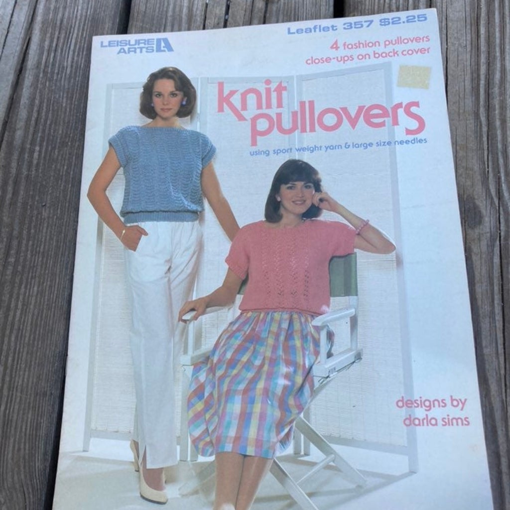 Knit Pullover Leaflet 357